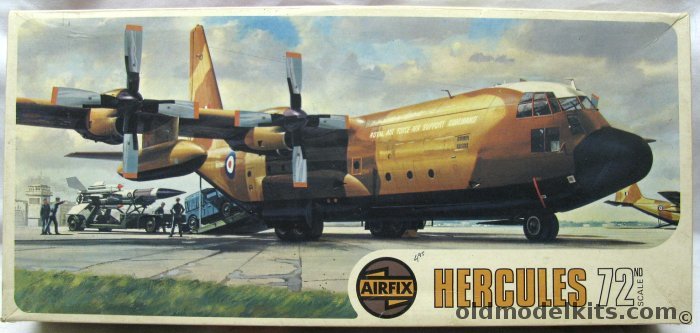 Airfix 1/72 Lockheed C-130K Hercules - with Bloodhound Missile and Transporter/Trailer, 08001-7 plastic model kit